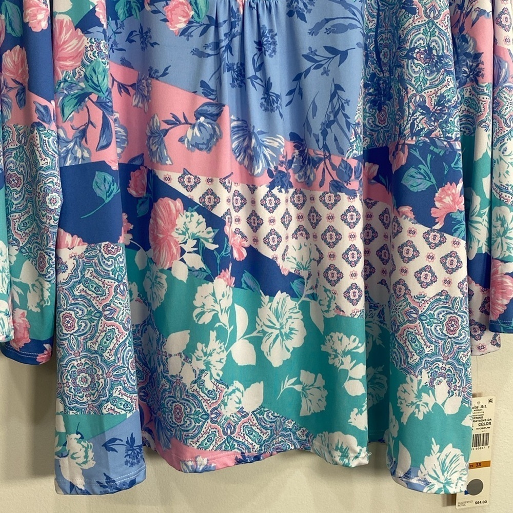 Ruby. Rd 3X Blouse - Picture 3 of 10